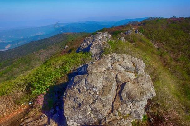 风景关于黄梅山,南方朝鲜,AustralianScientificIndustryAssociation澳大利亚科学工业协会