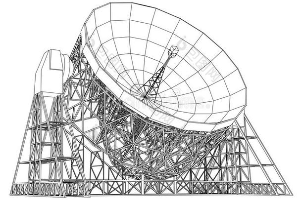 无线电望远镜观念梗概.矢量