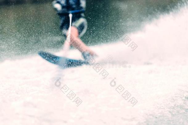 水滑雪水