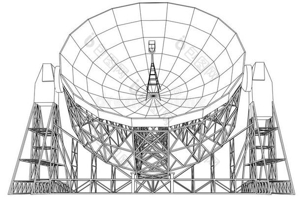 无线电望远镜观念梗概.矢量