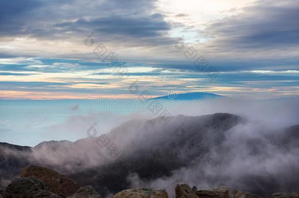 HaleakalaNationalParkandHaleakalaVolcanoontheHawaiianislandofMau