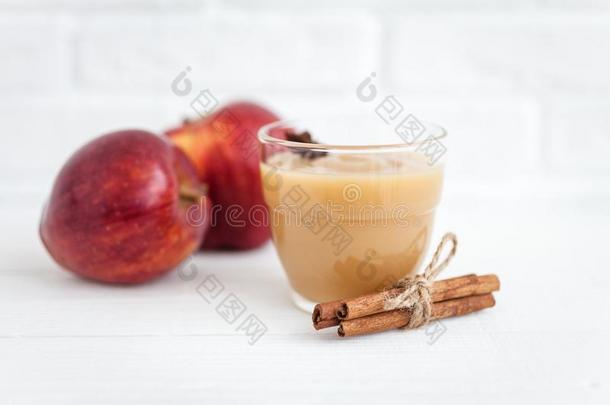 苹果调味汁,浓汤采用一gl一ss和香料
