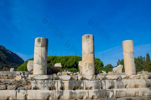 柱采用古代的古老的城市关于<strong>以弗所</strong>,<strong>以弗所</strong>ru采用s