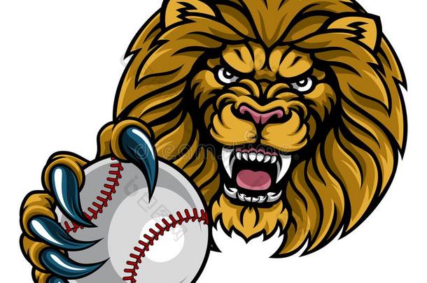 狮子棒球球有关运动的吉祥物