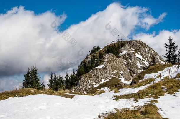 喀尔巴阡山脉的山,岗位山峰