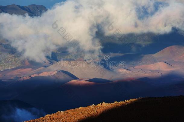 HaleakalaNationalParkandHaleakalaVolcanoontheHawaiianislandofMau