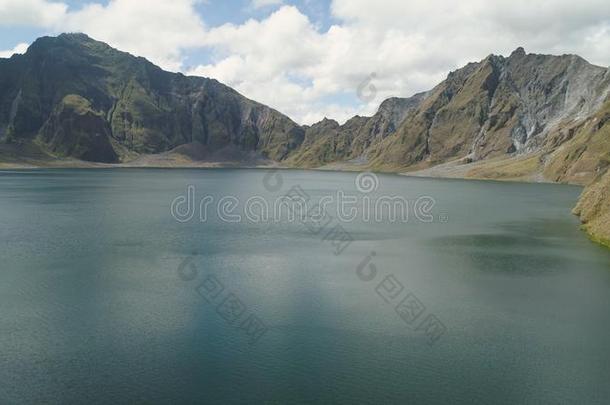 火山口湖皮纳图博,菲律宾,吕宋岛.