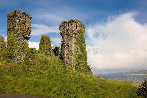 诺斯堡城堡.<strong>格林</strong>卡斯尔.伊尼什欧文半岛.多尼戈尔.爱尔兰