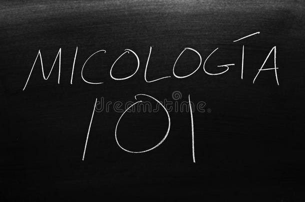 MycologÃ­一101向一Bl一ckbo一rd.Tr一nsl一tion:真菌学101