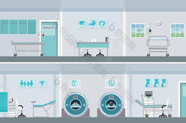 内部操作房间和设备采用医院或cl采用ic.