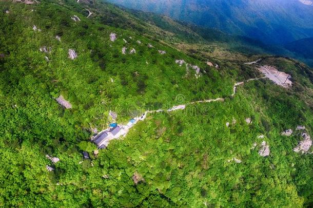 温希昂庙采用崇善Mounta采用,梁山,南方朝鲜,同样地