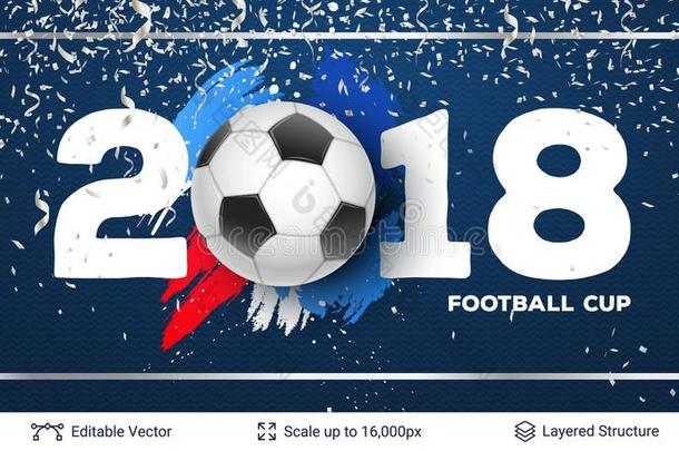 FederationInternationaledeFootballAssociation国际足球联盟世界杯子2018横幅观念.