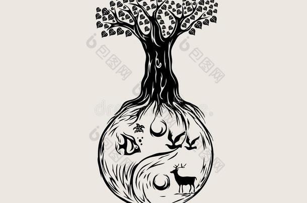 Yinglis搀杂意第绪语词语的英语阳树,符号和象征de符号