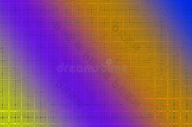 黄色的,桔子和紫色的格子方式背景桌面影像