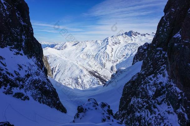 山看采用夏蒙尼在期间滑雪Tour采用g