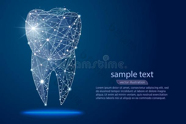 抽象的设计牙齿的牙齿的<strong>诊所</strong>,标识低的工艺学校线框图.英语字母表的第22个字母