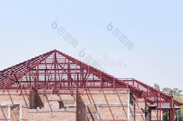 钢屋顶框架结构