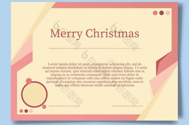 幸福的圣诞节卡片垂直的和水平的.蓝色背景winter冬天
