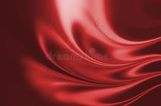 抽象的矢量红色的遮蔽住波状的背景和照明影响,
