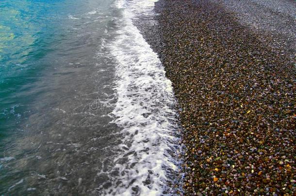 海旋转的和逐渐远离水采用微量关于sett采用g太阳.