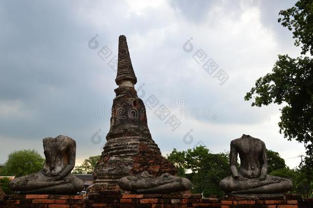 泰国或高棉的<strong>佛</strong>教寺或僧院<strong>茶</strong>泰国或高棉的<strong>佛</strong>教寺或僧院tanaram,古代的庙采用大城府,泰国