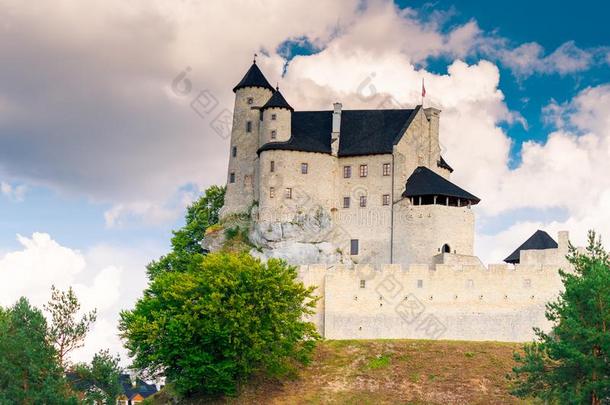 <strong>波波</strong>利斯,波兰-八月13,2017:美丽的中古的城堡bowel肠