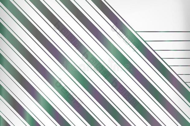 金属的紫色的和绿色的对角线台词/条纹模式卡片