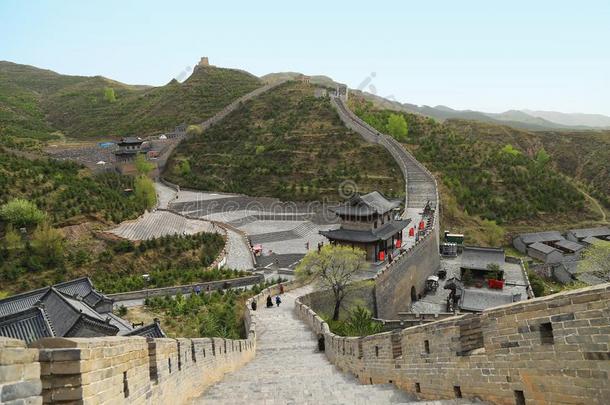 伟大的墙关于中国.大同,山西省份