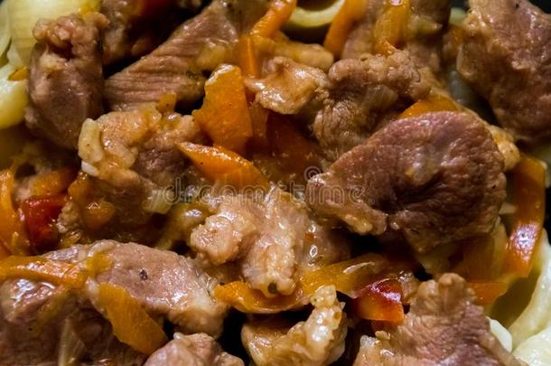 肉匈牙利红烩牛肉汤和肉