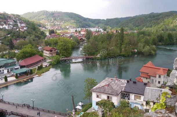 城镇关于波斯尼亚语克鲁帕,波斯尼亚和黑塞哥维那