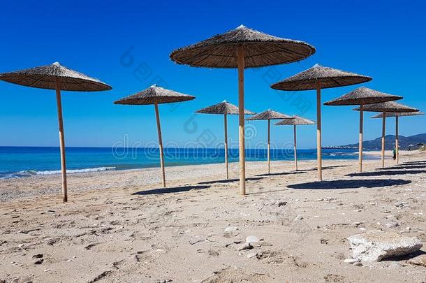 海海滩伞采用普雷韦扎<strong>渠道</strong>希腊