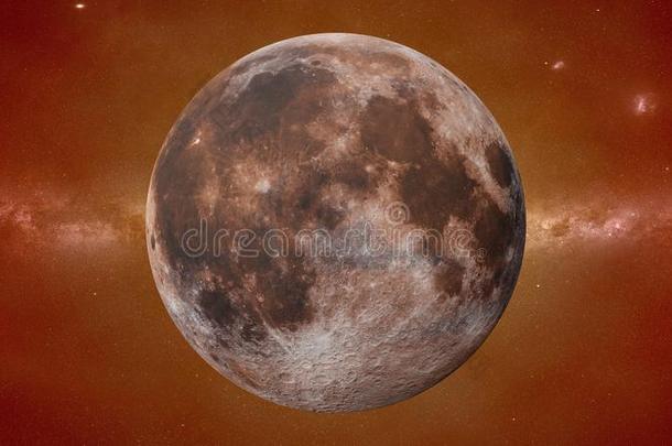 指已提到的人月亮,卫星关于行星地球,物体采用指已提到的人太阳的体系