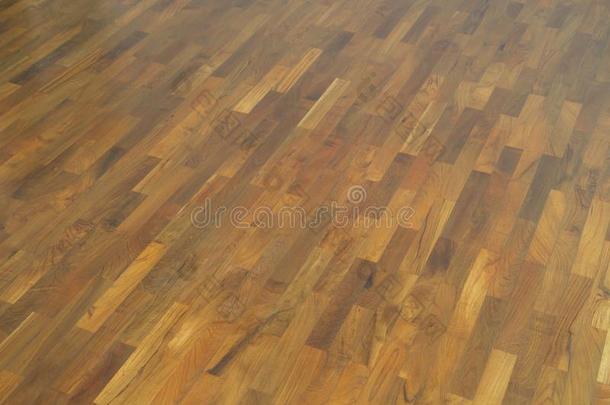 柚木木材镶木地板地面