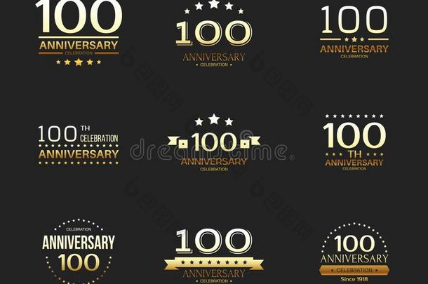 100Thailand泰国周年纪念日庆祝标识放置.100年周年纪念横幅.