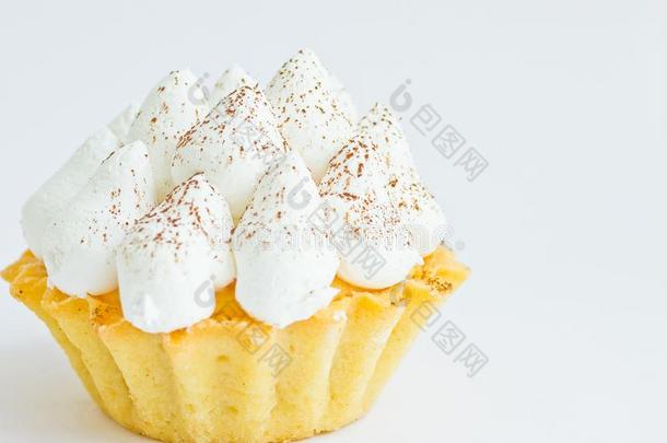 用面粉小形的果子馅饼和鞭打来自瑞士的蛋白糖饼乳霜霜状白糖英语字母表的第15个字母
