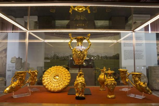 泛埃及金色的金银财宝