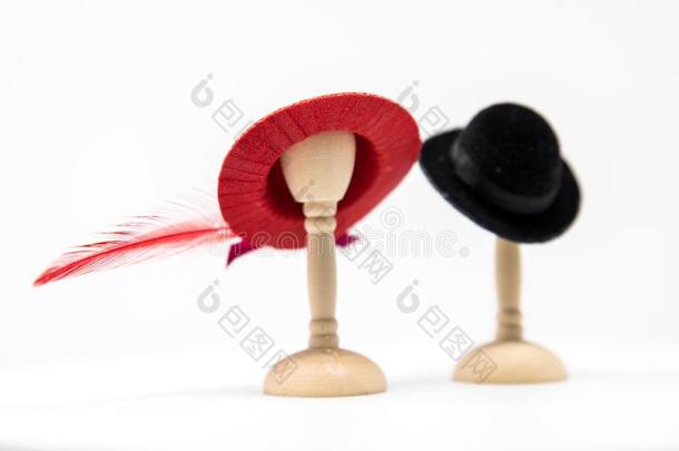 木偶房屋心和女装时尚帽子向小的帽子st和s机智