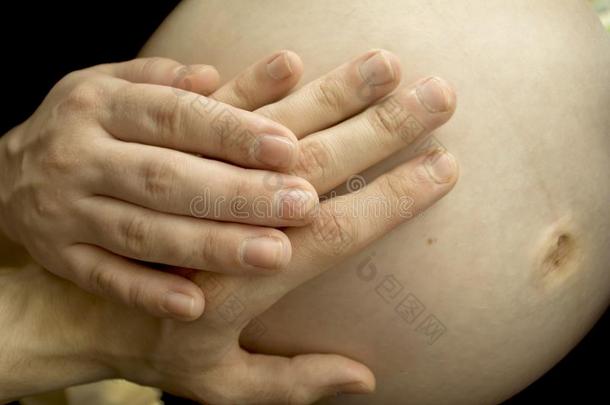 幸福的怀孕期待关于指已提到的人婴儿