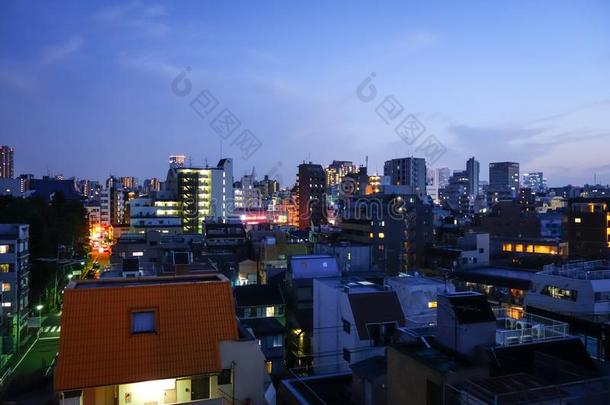 东<strong>京城</strong>市风光照片在夜,黑色亮漆