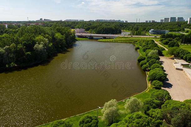 大大地都市的池塘采用胜利公园采用泽勒诺格勒采用莫斯科,俄罗斯帝国