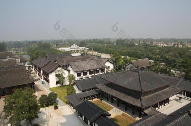 历史的建筑物采用扬州