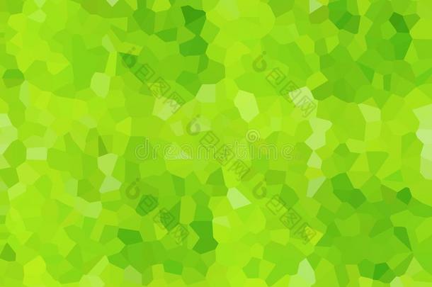 多边形帆布基础绿色的绿色的背景设计多方面的英语字母表的第2个字母