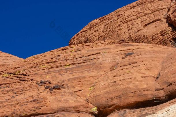 红色的岩石峡谷-lowalloysteel低合金钢维加斯,内华达州
