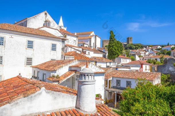 奥比杜什,<strong>葡萄牙</strong>:城市风光照片关于指已提到的人城镇和中古的住宅