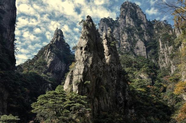 黄山,黄色的山,采用安徽prov采用ce采用Ch采用a.