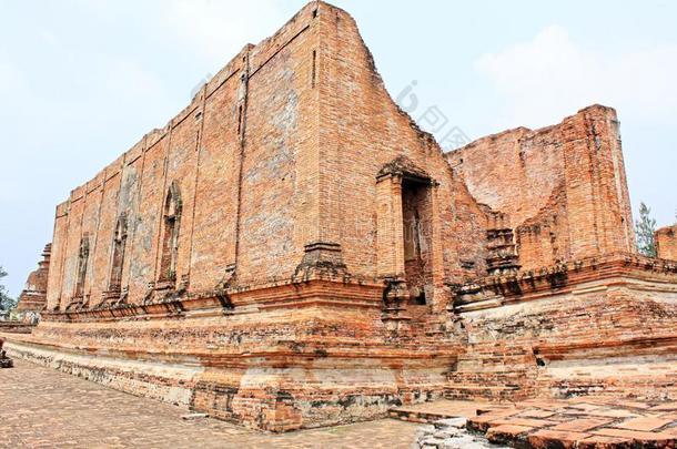 泰国或高棉的佛教寺或僧院<strong>马海</strong>勇,大城府,泰国