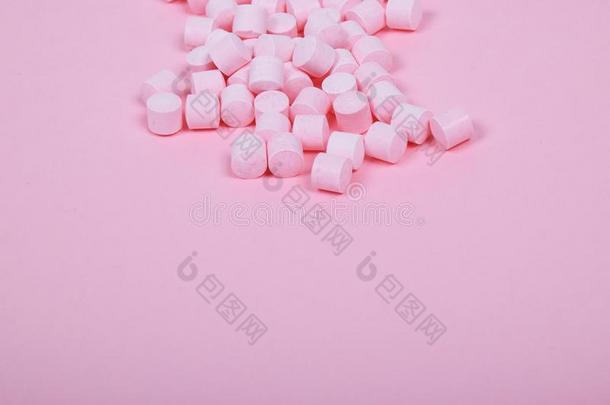 粉红色的糖果棒糖向一粉红色的B一ckground