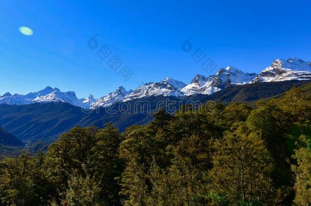 霍利福特山谷守望提议一风景优美的看法关于雪mount一in