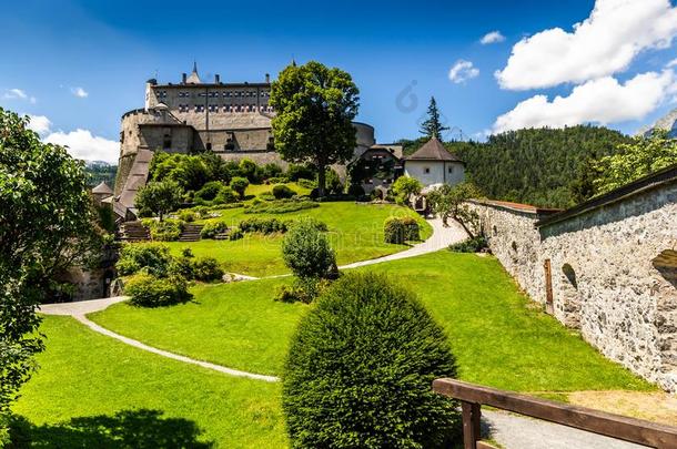 霍恩沃芬城堡采用奥地利.