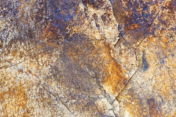 棕色的石头质地.岩石形成山西班牙